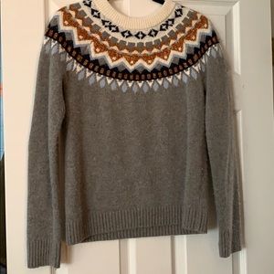 J. Crew Fair Isle Sweater